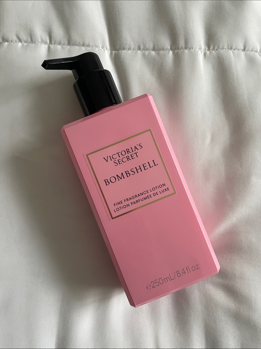 Victoria's Secret Bombshell Fragrance Lotion - Pink Bottle